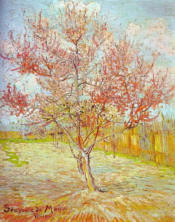Vincent Van Gogh Peach Tree in Bloom china oil painting image